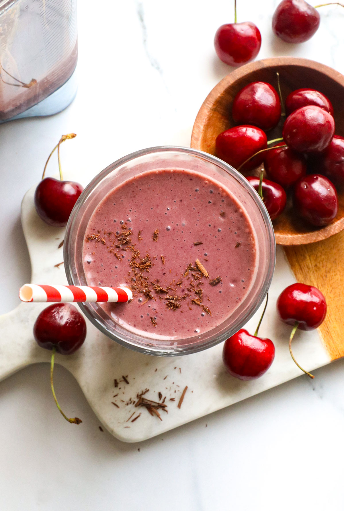 Creamy & Quick: Your Go-To Dairy-Free Cherry Chocolate Shake